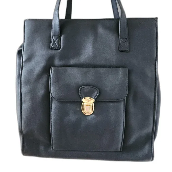 Tote Shoulder Bag Black - Picture 3 of 7